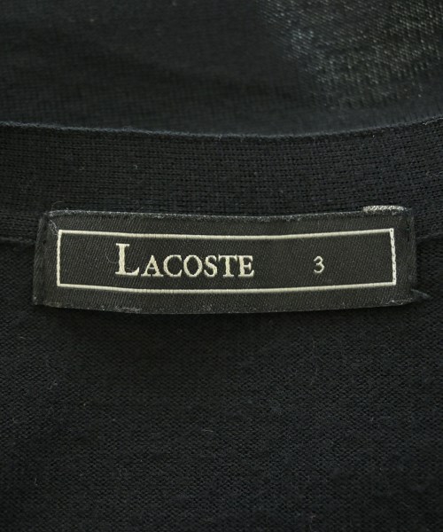 LACOSTE（ラコステ）カーディガン 黒 サイズ:3(M位) メンズ/2200716565079