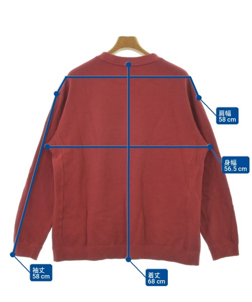 LACOSTE（ラコステ）スウェット 赤 サイズ:5(XL位) メンズ/2200722857052