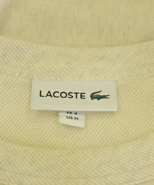 LACOSTE（ラコステ）スウェット 白 サイズ:4(L位) メンズ/2200718888053