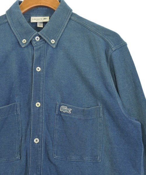 LACOSTE（ラコステ）カジュアルシャツ 青 サイズ:L メンズ/2200720372120