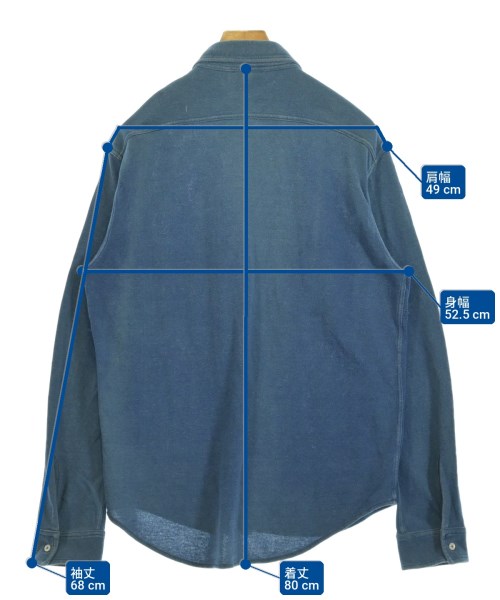 LACOSTE（ラコステ）カジュアルシャツ 青 サイズ:L メンズ/2200720372120