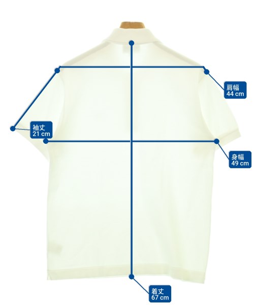 LACOSTE（ラコステ）ポロシャツ 白 サイズ:3(M位) メンズ/2200720666083
