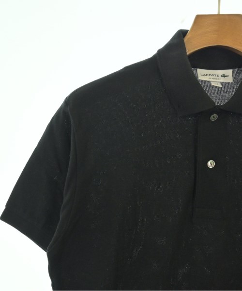 LACOSTE（ラコステ）ポロシャツ 黒 サイズ:3(M位) メンズ/2200727212016
