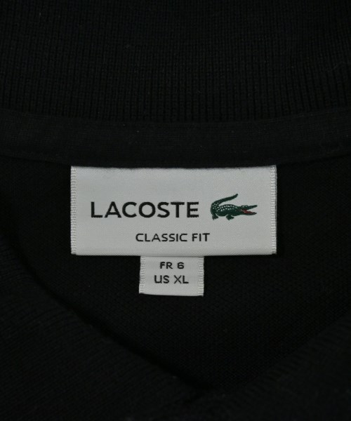 LACOSTE（ラコステ）ポロシャツ 黒 サイズ:6(XXL位) メンズ/2200727875044