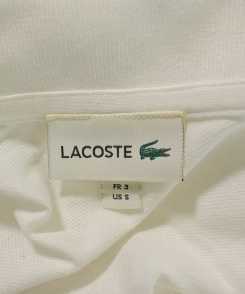 LACOSTE（ラコステ）ポロシャツ 白 サイズ:3(M位) メンズ/2200728219014
