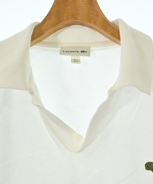 LACOSTE（ラコステ）ポロシャツ 白 サイズ:3(M位) メンズ/2200728219014