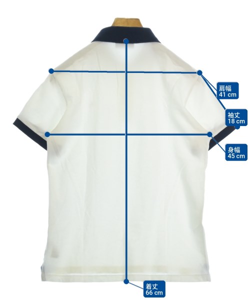 LACOSTE（ラコステ）ポロシャツ 白 サイズ:3(M位) メンズ/2200722701195