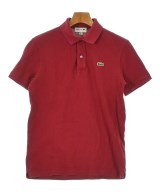 LACOSTE（ラコステ）ポロシャツ 赤 サイズ:3(M位) メンズ/2200682961288
