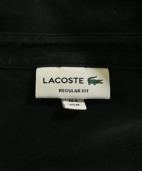 LACOSTE（ラコステ）ポロシャツ 黒 サイズ:4(L位) メンズ/2200682961295