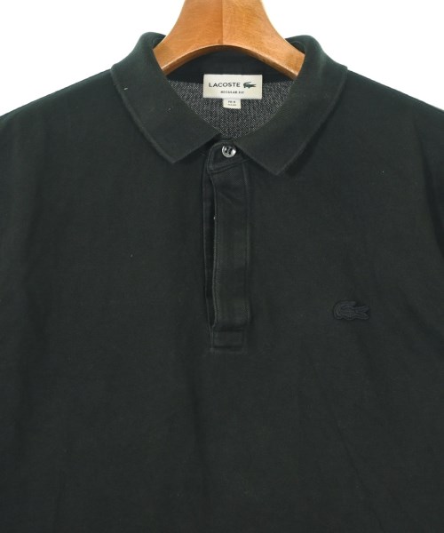 LACOSTE（ラコステ）ポロシャツ 黒 サイズ:4(L位) メンズ/2200682961295