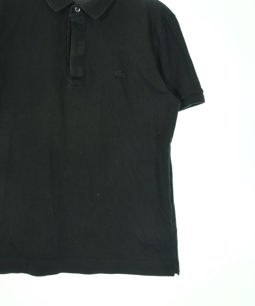 LACOSTE（ラコステ）ポロシャツ 黒 サイズ:4(L位) メンズ/2200682961295