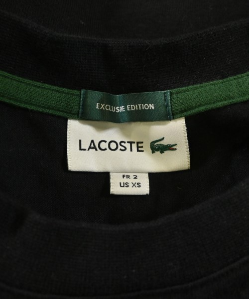 LACOSTE（ラコステ）Tシャツ・カットソー 黒 サイズ:2(S位) メンズ/2200682961301