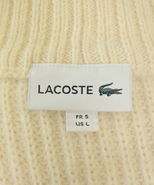 LACOSTE（ラコステ）カーディガン 白 サイズ:L メンズ/2200679235071