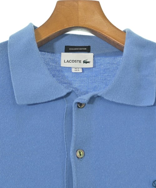 LACOSTE（ラコステ）ポロシャツ 青 サイズ:4(L位) メンズ/2200681078062