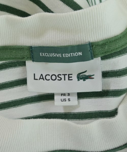 LACOSTE（ラコステ）Tシャツ・カットソー 白 サイズ:3(M位) メンズ/2200683276053