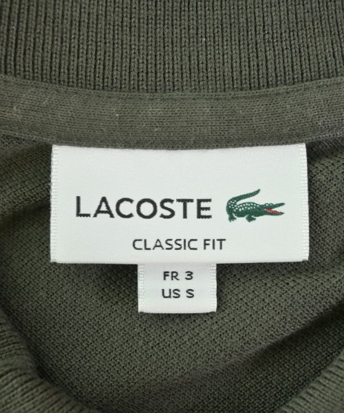 LACOSTE（ラコステ）ポロシャツ カーキ サイズ:S メンズ/2200683642049