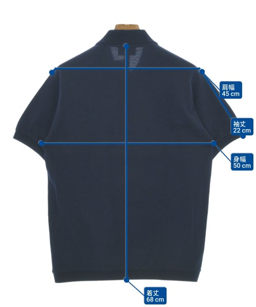 LACOSTE（ラコステ）ポロシャツ 紺 サイズ:S メンズ/2200684242040