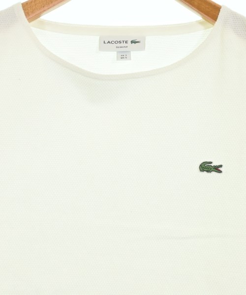 LACOSTE（ラコステ）Tシャツ・カットソー 白 サイズ:3(M位) メンズ/2200684424088
