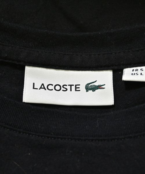 LACOSTE（ラコステ）Tシャツ・カットソー 黒 サイズ:S メンズ/2200684563053