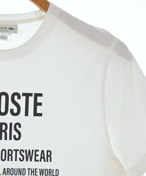 LACOSTE（ラコステ）Tシャツ・カットソー 白 サイズ:XS メンズ/2200677595092