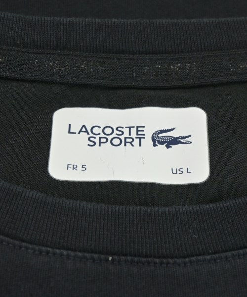 LACOSTE（ラコステ）Tシャツ・カットソー 黒 サイズ:L メンズ/2200685041260