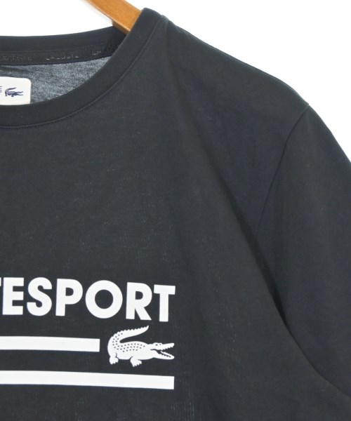 LACOSTE（ラコステ）Tシャツ・カットソー 黒 サイズ:L メンズ/2200685041260