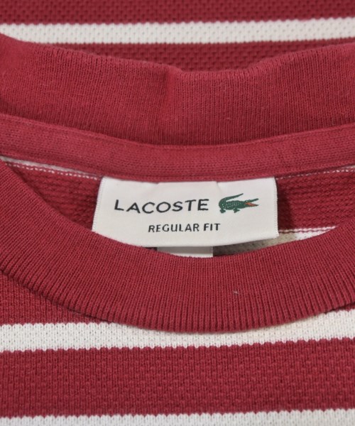 LACOSTE（ラコステ）Tシャツ・カットソー 赤 サイズ:M メンズ/2200685041284