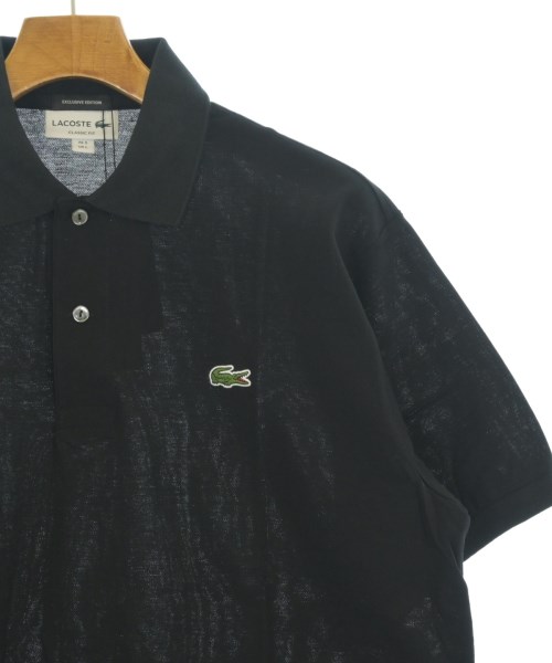 LACOSTE（ラコステ）ポロシャツ 黒 サイズ:5(XL位) メンズ/2200685341025