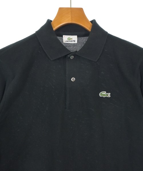 LACOSTE（ラコステ）ポロシャツ 黒 サイズ:3(M位) メンズ/2200685358061