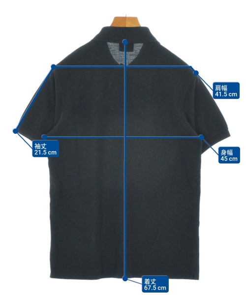 LACOSTE（ラコステ）ポロシャツ 黒 サイズ:3(M位) メンズ/2200685358061