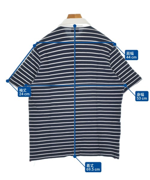 LACOSTE（ラコステ）ポロシャツ 紺 サイズ:5(XL位) メンズ/2200685358085