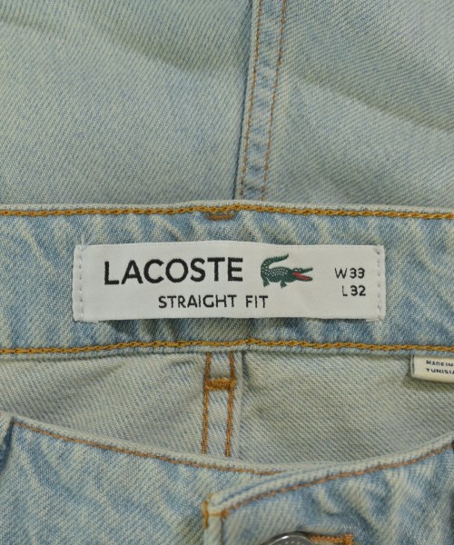 LACOSTE（ラコステ）デニムパンツ 青 サイズ:33(L位) メンズ/2200685654033