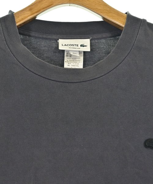 LACOSTE（ラコステ）Tシャツ・カットソー グレー サイズ:5(XL位) メンズ/2200685740101