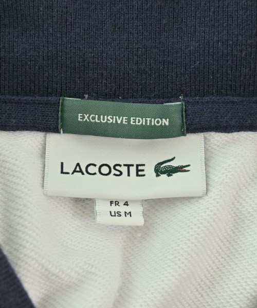 LACOSTE（ラコステ）スウェット 白 サイズ:4(L位) メンズ/2200685989135