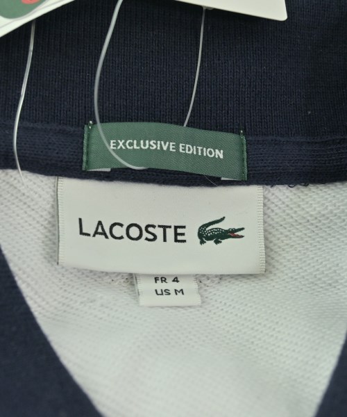 LACOSTE（ラコステ）スウェット 白 サイズ:4(L位) メンズ/2200685989166