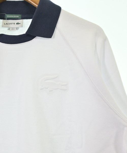 LACOSTE（ラコステ）スウェット 白 サイズ:4(L位) メンズ/2200685989166