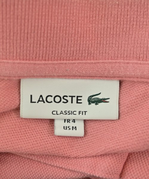 LACOSTE（ラコステ）ポロシャツ ピンク サイズ:4(L位) メンズ/2200685989197