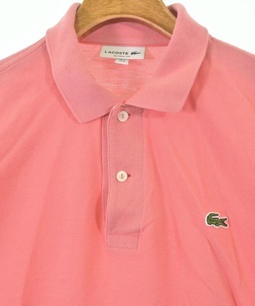 LACOSTE（ラコステ）ポロシャツ ピンク サイズ:4(L位) メンズ/2200685989197