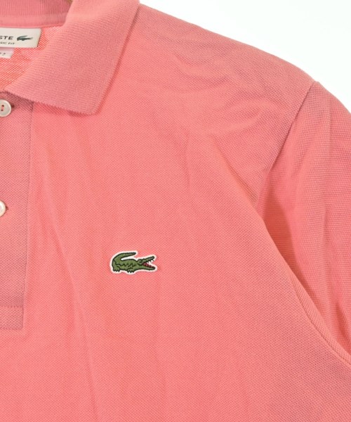 LACOSTE（ラコステ）ポロシャツ ピンク サイズ:3(M位) メンズ/2200685989203