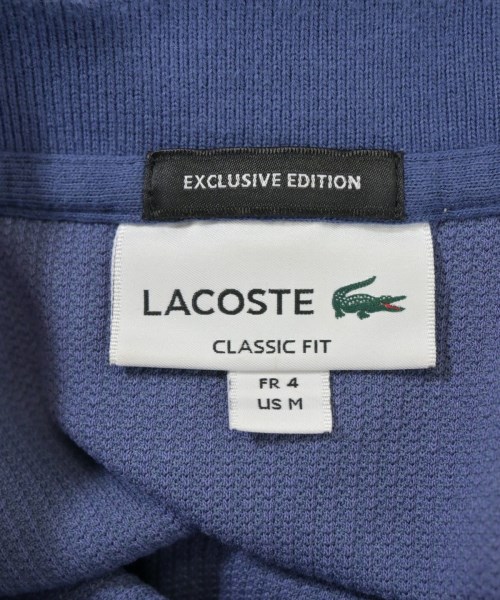 LACOSTE（ラコステ）ポロシャツ 青 サイズ:4(L位) メンズ/2200686135166