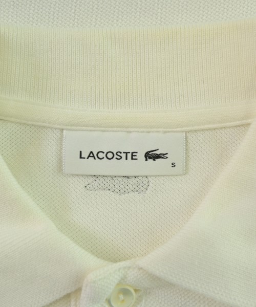 LACOSTE（ラコステ）ポロシャツ 白 サイズ:S メンズ/2200686817048