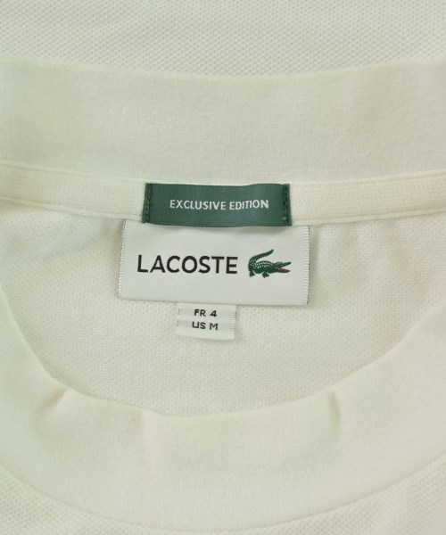 LACOSTE（ラコステ）Tシャツ・カットソー 白 サイズ:M メンズ/2200680290090