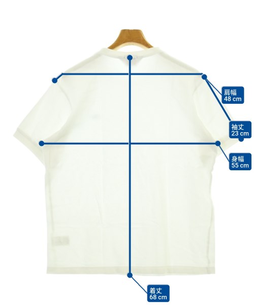 LACOSTE（ラコステ）Tシャツ・カットソー 白 サイズ:4(L位) メンズ/2200680290106