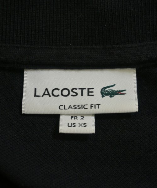 LACOSTE（ラコステ）ポロシャツ 黒 サイズ:2(S位) メンズ/2200684078069