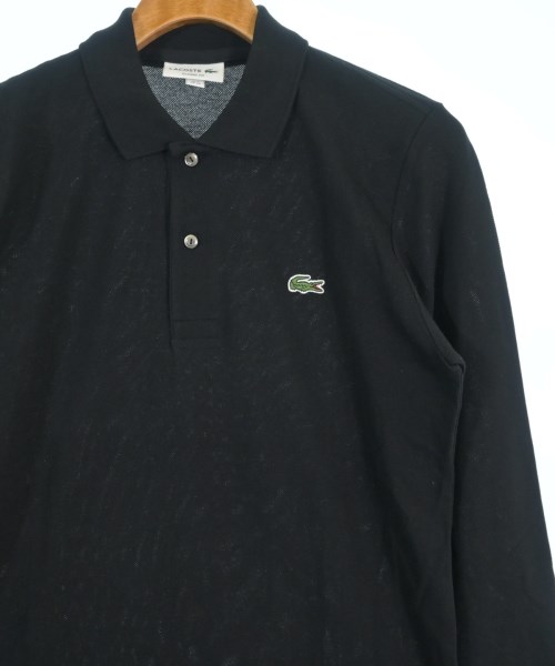 LACOSTE（ラコステ）ポロシャツ 黒 サイズ:2(S位) メンズ/2200684078076