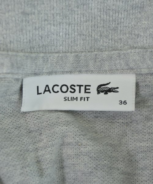 LACOSTE（ラコステ）ポロシャツ グレー サイズ:36(XS位) メンズ/2200682461030