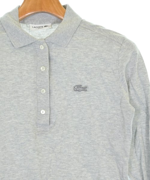 LACOSTE（ラコステ）ポロシャツ グレー サイズ:36(XS位) メンズ/2200682461030