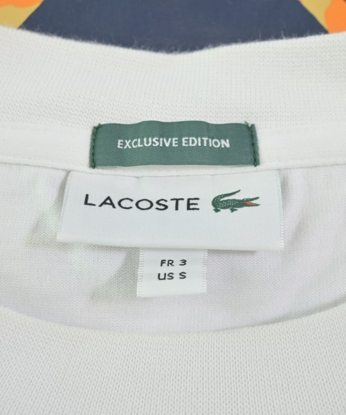 LACOSTE（ラコステ）Tシャツ・カットソー 白 サイズ:3(M位) メンズ/2200684042152