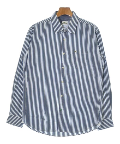 LACOSTE（ラコステ）カジュアルシャツ 青 サイズ:5(XL位) メンズ/2200683218060