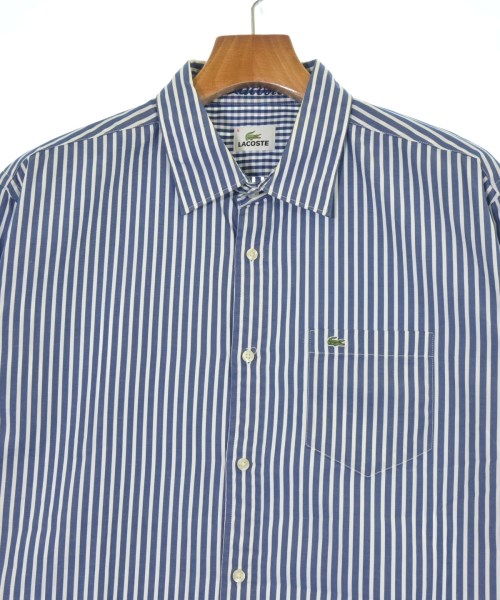 LACOSTE（ラコステ）カジュアルシャツ 青 サイズ:5(XL位) メンズ/2200683218060